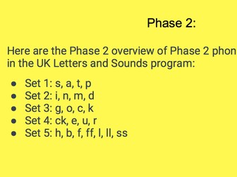 phonics - 50 mini tasks phase 2 and 3