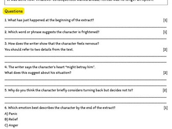 KS3 Reading & Inference – Short Extracts & Skills MEGA PACK