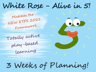 White Rose Maths - Early Years - Alive in 5!