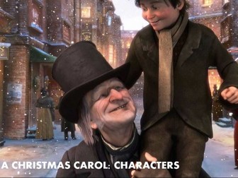 A Christmas Carol Characters GCSE