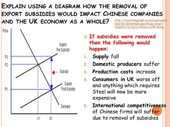 Subsidies - Micro Finance - FDI -Floating & Managed Exchange rates - Privatisation