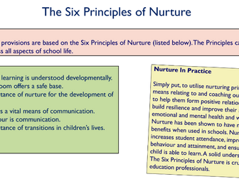 Principles of Nurture