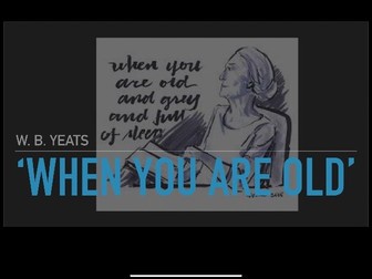 Valentine’s Day: ‘When You are Old’, Yeats