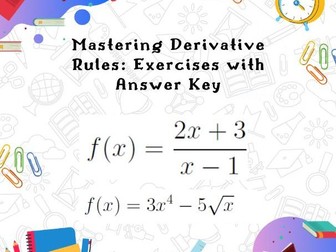 Complete Derivative Rules Practice: 70 Calculus Exercises