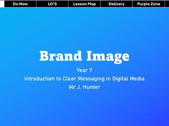 Year 7 - Unit 1 - Lesson 3 - Brand Image