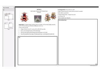 AQA GCSE Graphic Products Exam 2017 PDF