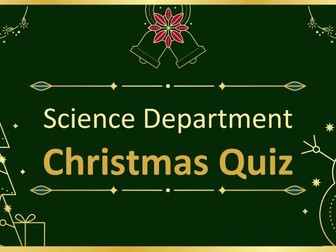 Science Christmas Quiz 2024