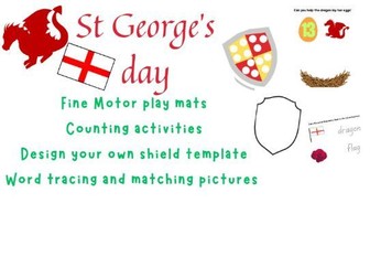 St George's day activity bundle