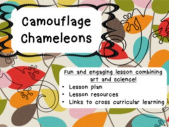 Camouflage Chameleons - Art Project