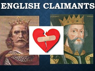 AQA (8145) - Claimants to the English Throne