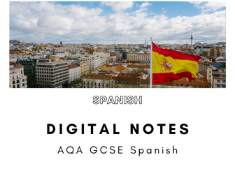 AQA GCSE Spanish Grammar Notes