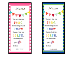 End of Year Bookmarks | Teaching Resources