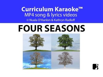 'FOUR SEASONS' (Grades Pre K-3) ~ Curriculum Song Video