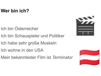 GCSE German End Of Year Quiz