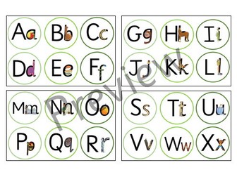 Read Write Inc Alphabet Display- Sassoon Sans