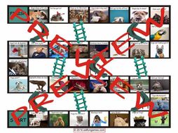 Modals of Ability Chutes and Ladders Board Game