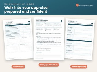 Editable Teacher Appraisal Kit 2026-27