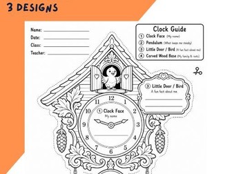 All about me - German bulletin board design and worksheets