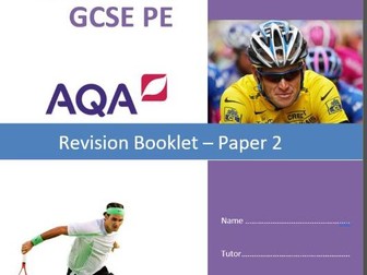 AQA GCSE PE Paper 2 Revision Booklet