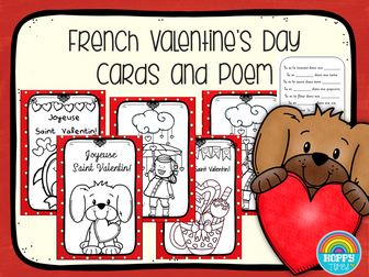 French Valentine's Day Cards