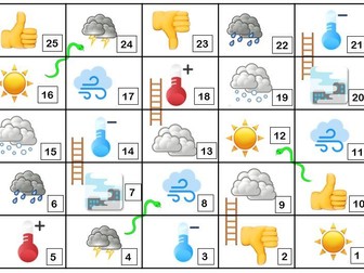 Weather Snakes and Ladders