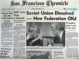 Image result for soviet union dissolves