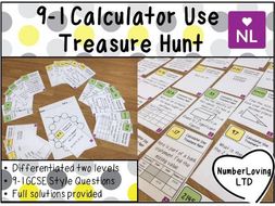 9-1 Efficient Calculator Use (Treasure Hunt)