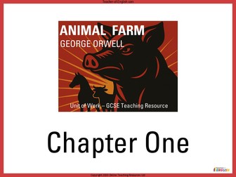 Animal Farm - Chapter 1