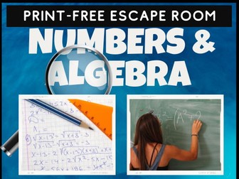 Numbers and algebra