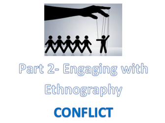 IB Social and Cultural Anthropology: Conflict- In Search of Respect