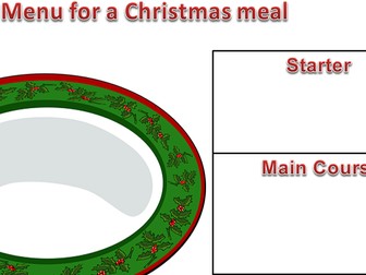 KS1 & 2 Set of 11 Christmas themed writing borders