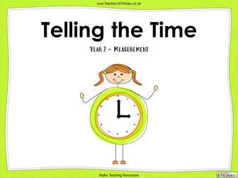 Telling the Time - Year 2