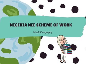 GCSE Geography Nigeria SoW