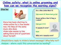 Online Grooming - Relationships and Sex Education RSE