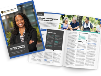 Gerontology: Can lifestyle choices protect your brain as you age?