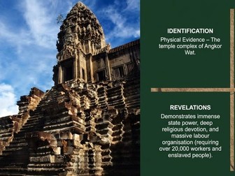 Khmer Empire – Evidence of Empire (Year 8 History)