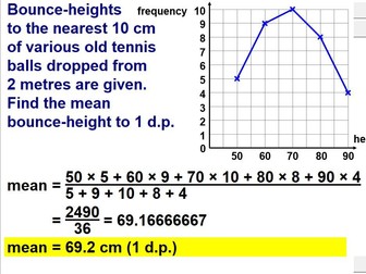 Averages From Diagrams & Charts