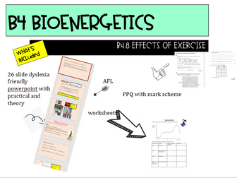 B4.8 Effects of exercise AQA NEW GCSE 9-1 combined science trilogy