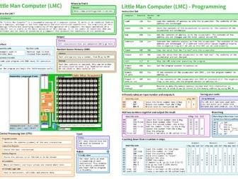 Little Man Computer Cheatsheet