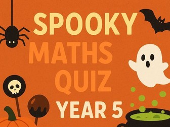 Halloween Maths Quiz – Year 5 (PowerPoint)
