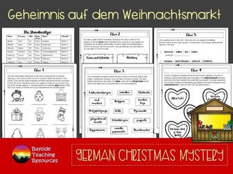 German Christmas Mystery Activity