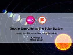 Google Expeditions lesson plan: The Solar System