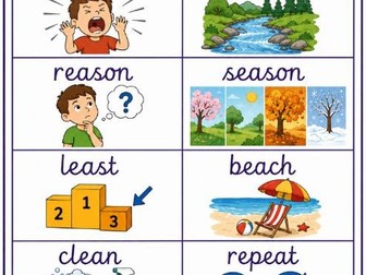 Year 4 EAL Spelling Poster - Week 2