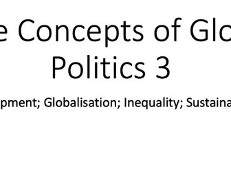 Global Politics: Core Concepts 3