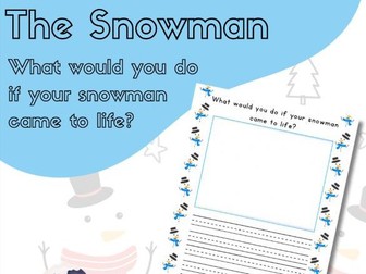 The Snowman - Creative Writing!