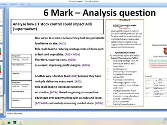 Edexcel GCSE Business 9-1: Y11 (Theme 1&2) BRAND NEW for 2025-26!!