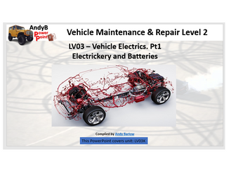 IMI Vehicle Maintenance unit LV03 PowerPoint Resources