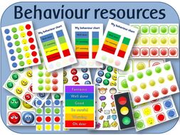 Behaviour resources - chart, cards, traffic lights visual warnings ...