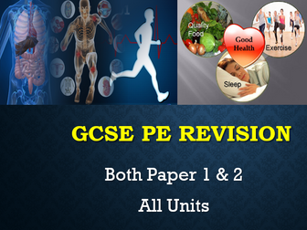 GCSE PE - New spec - Full revision ppt Paper 1 & Paper 2