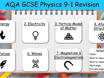 AQA GCSE Science Physics Revision 9-1